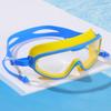Kids Swim Goggles Large Frame Anti-Fog Swimming Glasses Clear View UV Protection Pool Goggles for Children 5-16 Years