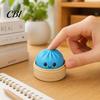 Soft Squishy Keychain Press Button Keychain, Steamed Bun Decompression Toy with Smiling Face Pattern, Slow Rebound Feel Portable Mini Stress