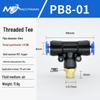 Copper Corrosion-Resistant Pneumatic Quick Connector Fitting for Air Compressors