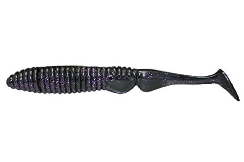 JACKALL Ammonite Shad inch Maruhata Sexy Black 4.5 Worm,