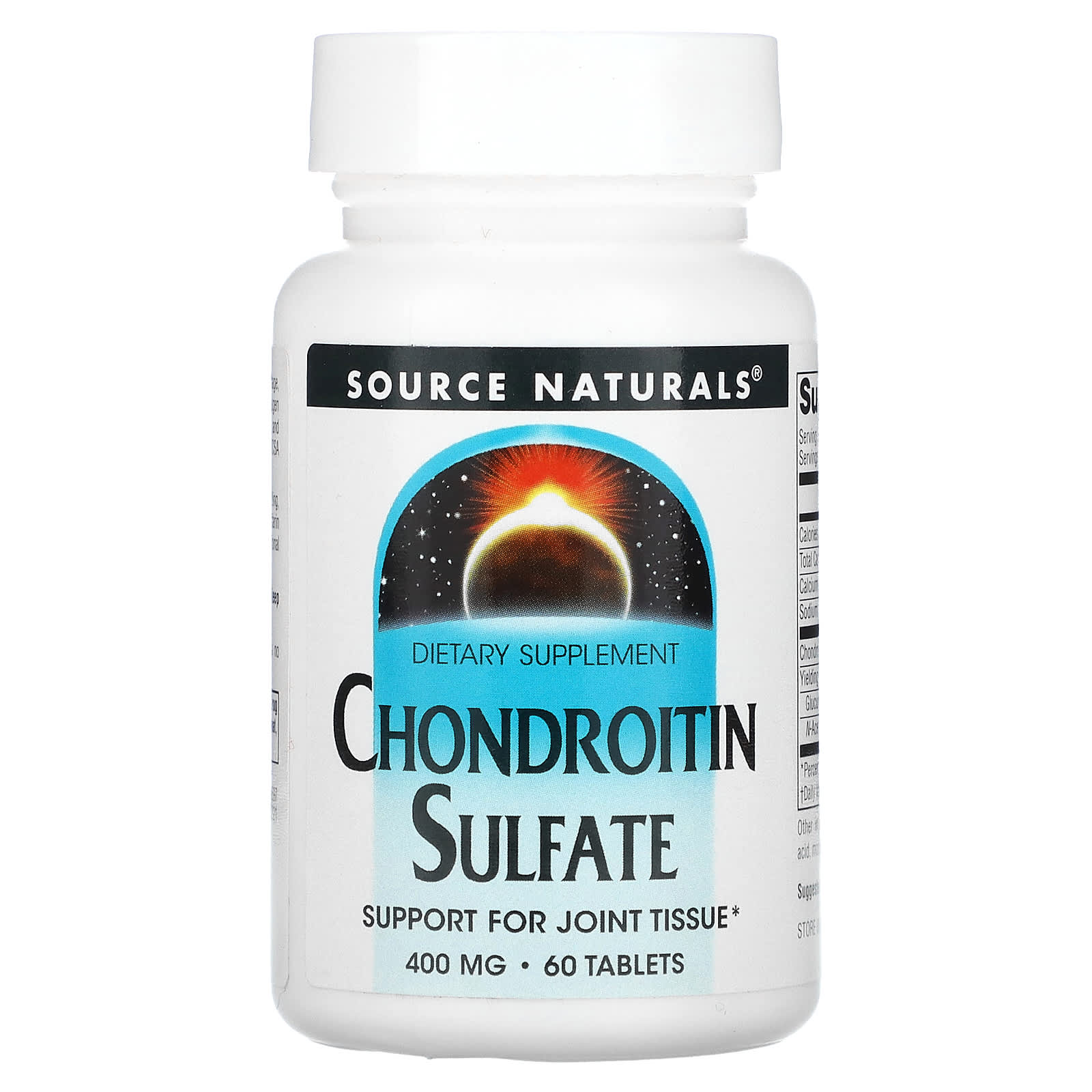 

Chondroitin sulfate, 400 mg, 60 tablets