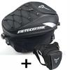 Motorcycle Bag Waterproof Drop Leg Side Bags Backpack Tail Multifunction Rear Seat Bag High Capacity Ride Outdoor For Cafe Racer