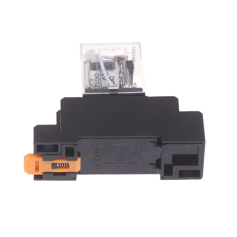Miniature Coil Generalel Ectromagnetic Intermediate Relay Switch With Base Hh52P Led 12V Dc/220V Ac