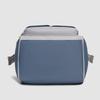 Colorblock Nylon Convertible Backpack with Dual Front Flap Pockets Top Handle Casual Daypack for Women Daily
