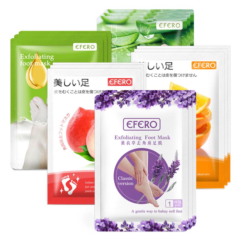 

Маска для ног отшелушивающая питательная 5*2 шт