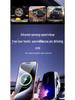 Wireless Fast Charging Phone Holder with Auto-Clamping for Car Air Vents - Shockproof Navigation Mount