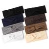 Simple Solid Color Cross Knotted Elastic Wide Headband Women Unisex Sports Yoga Hair Bands Headscarf Headwear