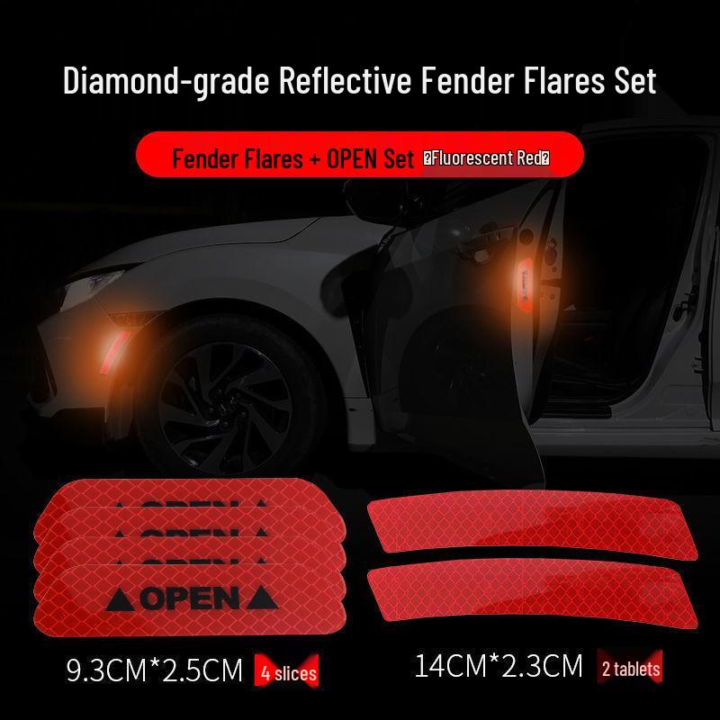 Reflective Car Door Warning & Decorative Strip