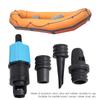 SUPs Pump Adapter Inflatable Air Valve Adaptor with 3 Air Faucet for Paddle Board Canoe Assault Boat