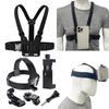 Voor GoPro Hero Rijden Hoofdband Borstmontage Band Riem Harnas Telefoonhouder Kit voor Insta360 DJI Osmo Action Camera Accessoires