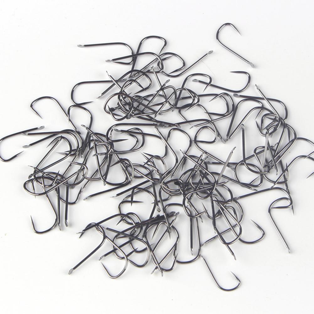 30 Pcs/set Fishing  Hooks High Carbon Steel Barbed Fish Hook Fishing Equipment Accessories