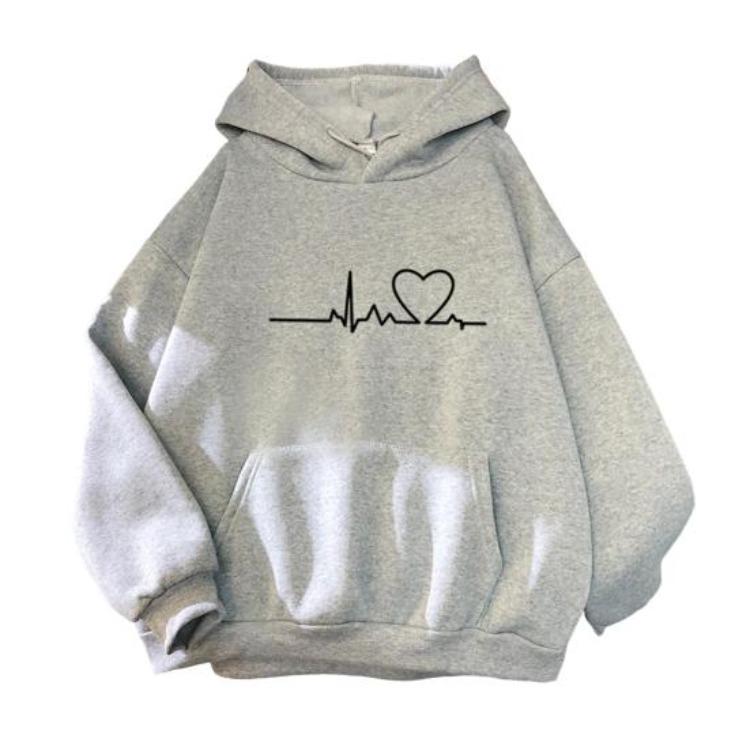 Fall Outfits Women Oversized Hoodies Casual Long Sleeve Pullover Drawstring Hooded Sweatshirts