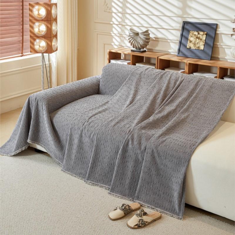 Sofa Covers Chenille Sofa Mats Throw Blankets Mats  All-Season Camping Picnic Blanket Solid Sofa Cover Housses De Canapé