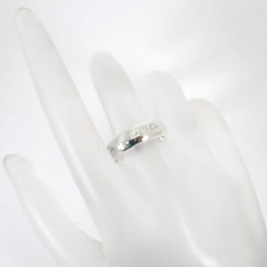 [Used] TIFFANY/Tiffany 925 Notes Ring / Size 14 / j67-4