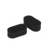 1/2/3Pair Foam Ear Pads With Double-Sided Tape For Headphones Sponge Replacement Headband Cushions Covers