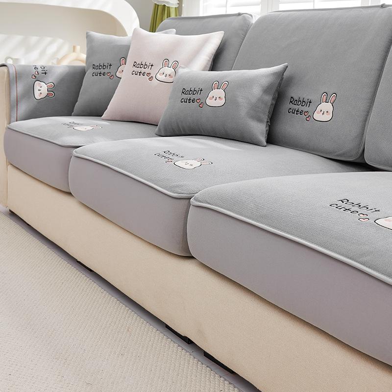 Lazy Elastic Sofa Cover 2024 New Chenille Four-season Universal All-inclusive Anti-slip Sofa Cover Dustproof