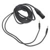 4-Pin Symmetrisches Kabel für Hifiman Arya Sundara Ananda HE400SE Kopfhörer 4-Pin auf Doppeltes 3,5mm Headset-Kabel Ersatz