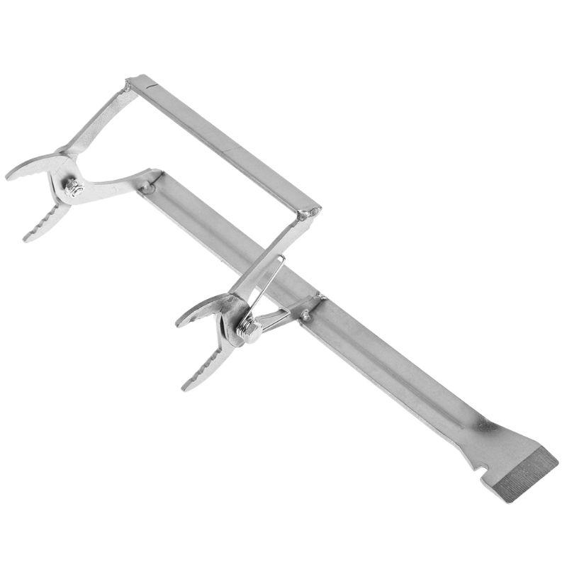 

Профессиональный зажим для рамок, инструменты для пчеловодства, зажим 0,67–1,77 дюйма X3UC серебряный