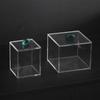 Clear Acrylic Storage Box Agate Crystal Dustproof Storage Box Transparent Display Jewelry Tank Room Decoration Accessories