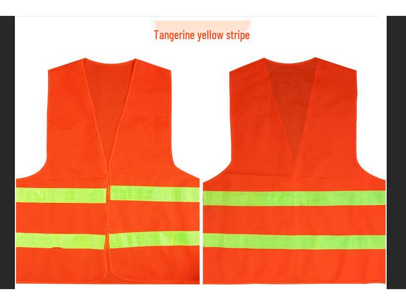 

Светоотражающий жилет безопасности с несколькими карманами для строителей, велосипедистов и работников санитарных служб