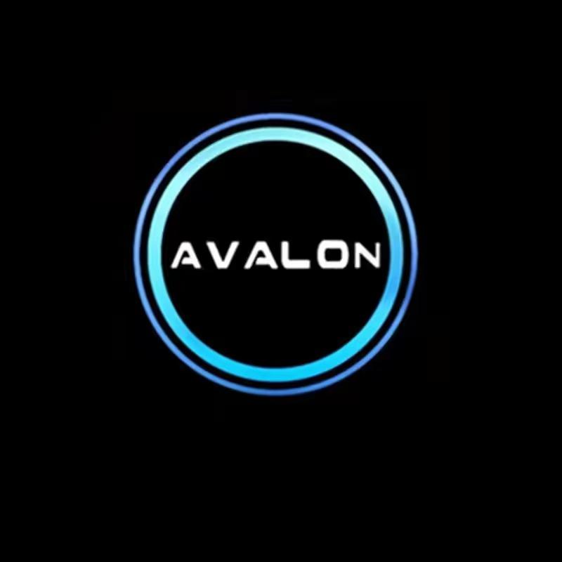 

2 шт. Автомобільний значок Світло тіні LED світло дверей Для Toyota AVALON GR Автомобільний стайлінг AVALON Лампа тіні-привида Світло дверей автомобіля Toyota рожевий