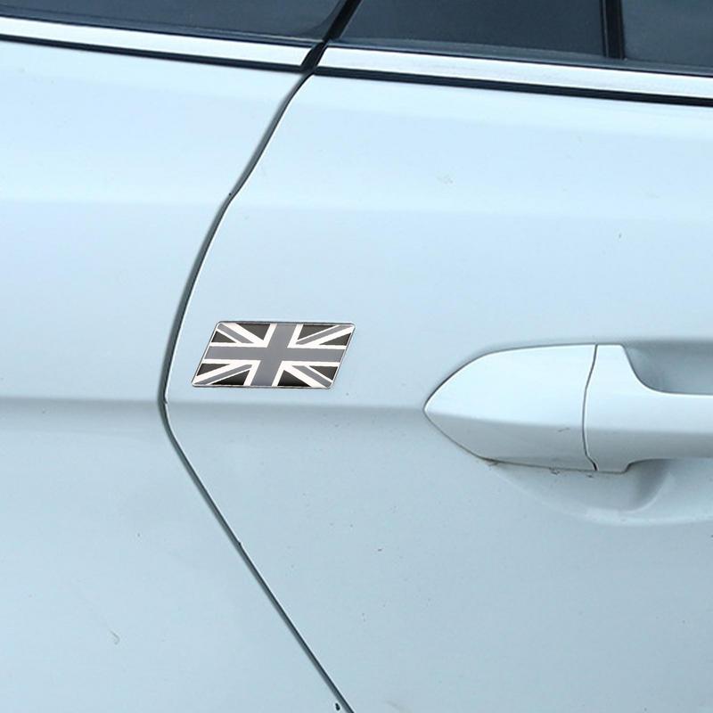 US Flag Stickers For Cars 3D Union Jack American Flag Stickers Car Metal Window Bumper Decal Sticker American British Flag