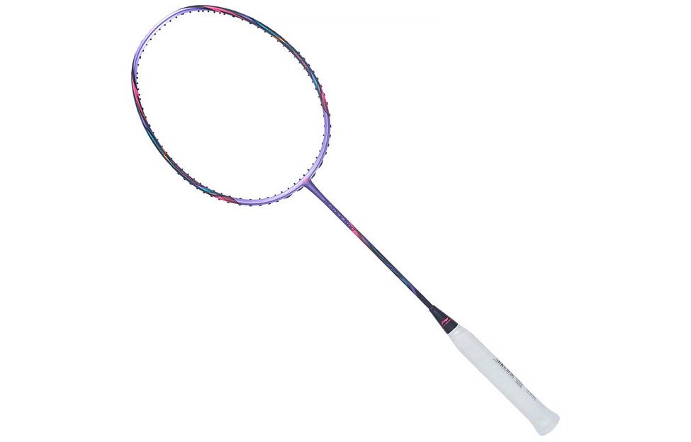 Li Ning Fengying 500 Full Carbon Badminton Rackets Speed Type Enhanced Swing Speed Professional Single Racket Purple AYPT345-4
