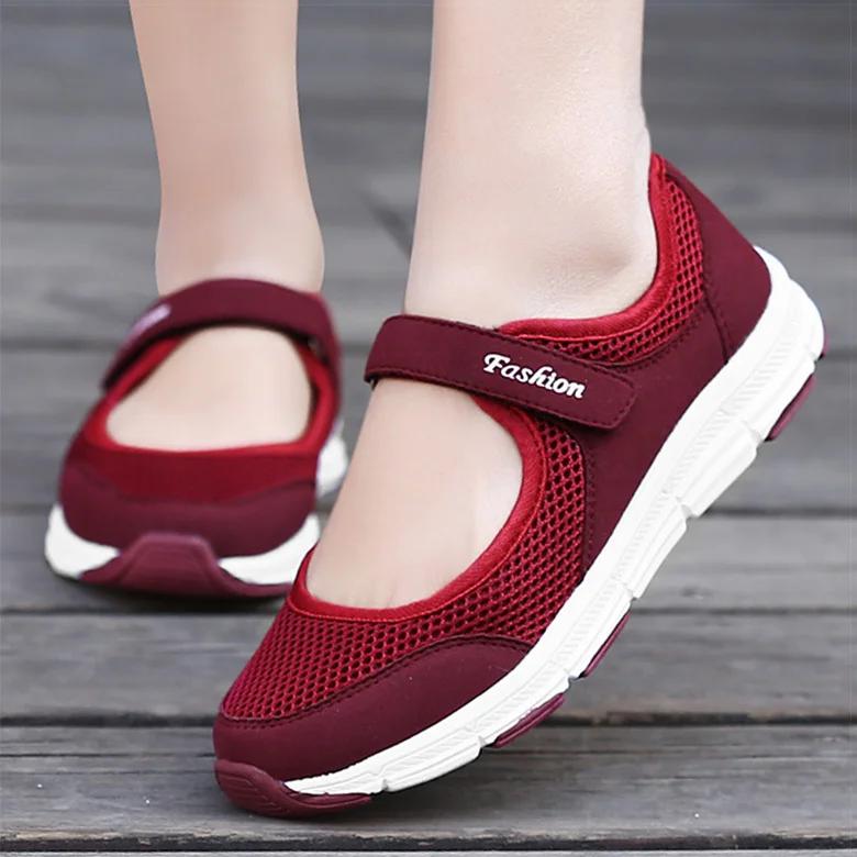 Fashion Fashion Breathable Vulcanized Shoes White Zapatillas Mujer Super Light Women Casual Shoes Sneakers Women  Women Flat