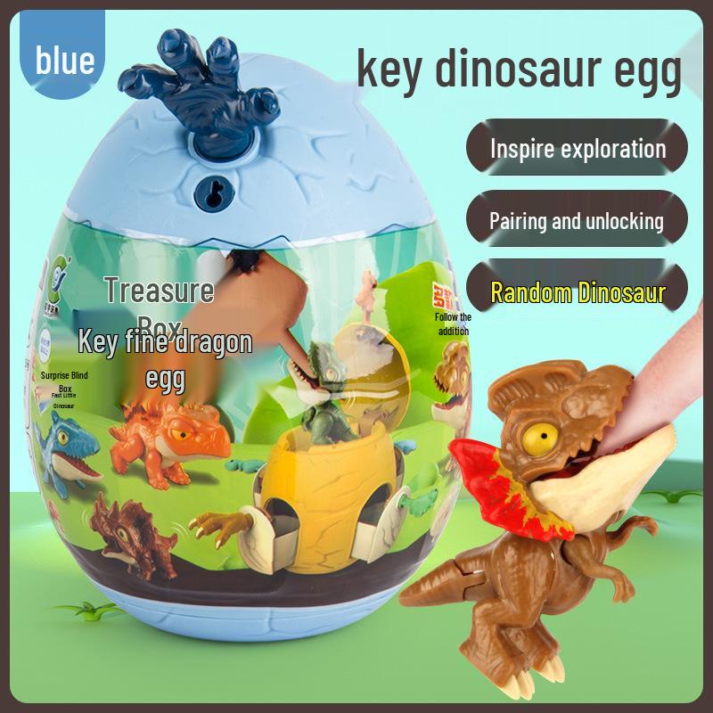 Children's Educational Dinosaur Egg Blind Box - Simulation Model Toys for Boys' Intellectual Development