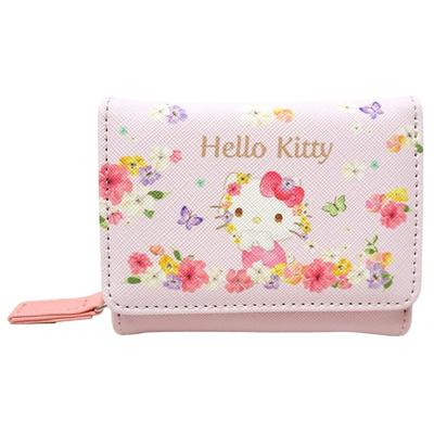 Sanrio Character Hello Kitty Pink Kids Wallet 8 X 10 Cm Compact Lightweight Foldable Boys Girls Kids Elementary School Adults Cute Hellokitty [K