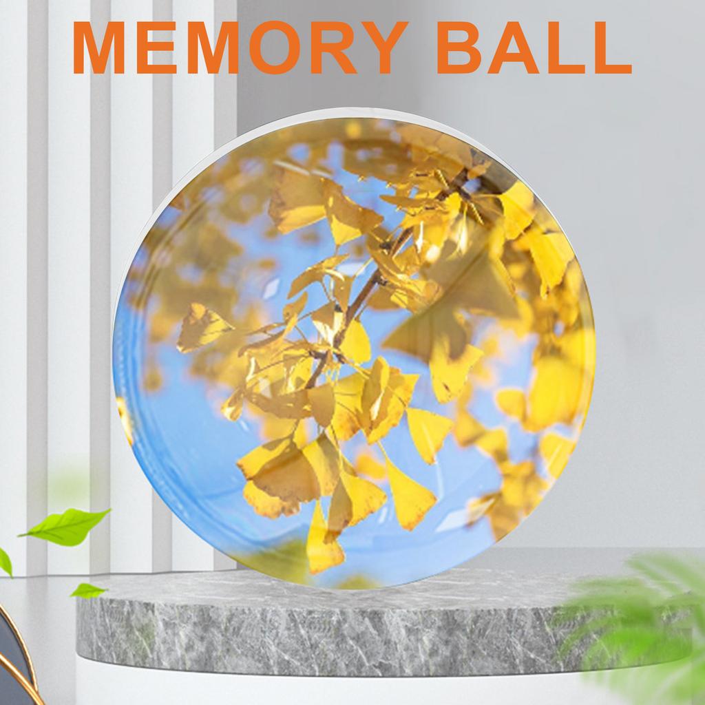 Crystal Ball Video Player 2.7in Memory Sphere Lamp Digital Display Video Ball Gift for Anniversary Birthday Wedding Christmas