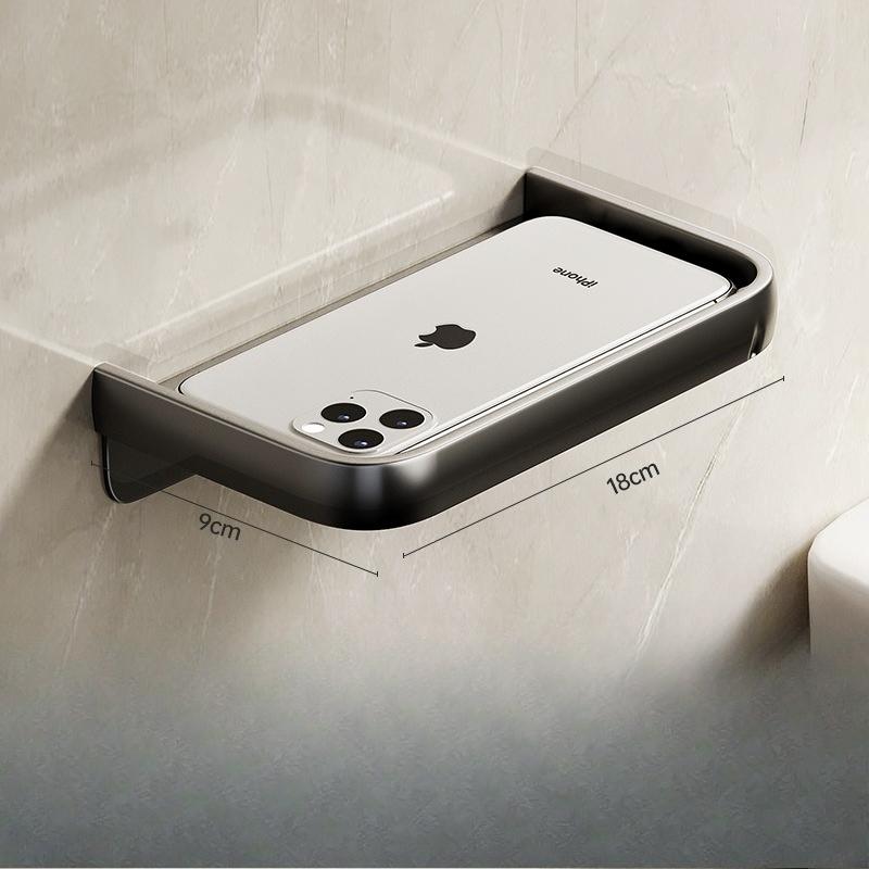 

Toilet Toilet Paper Toilet Paper Roll Holder Mobile Phone Tissue Holder Bathroom Tissue Box Free of Punching