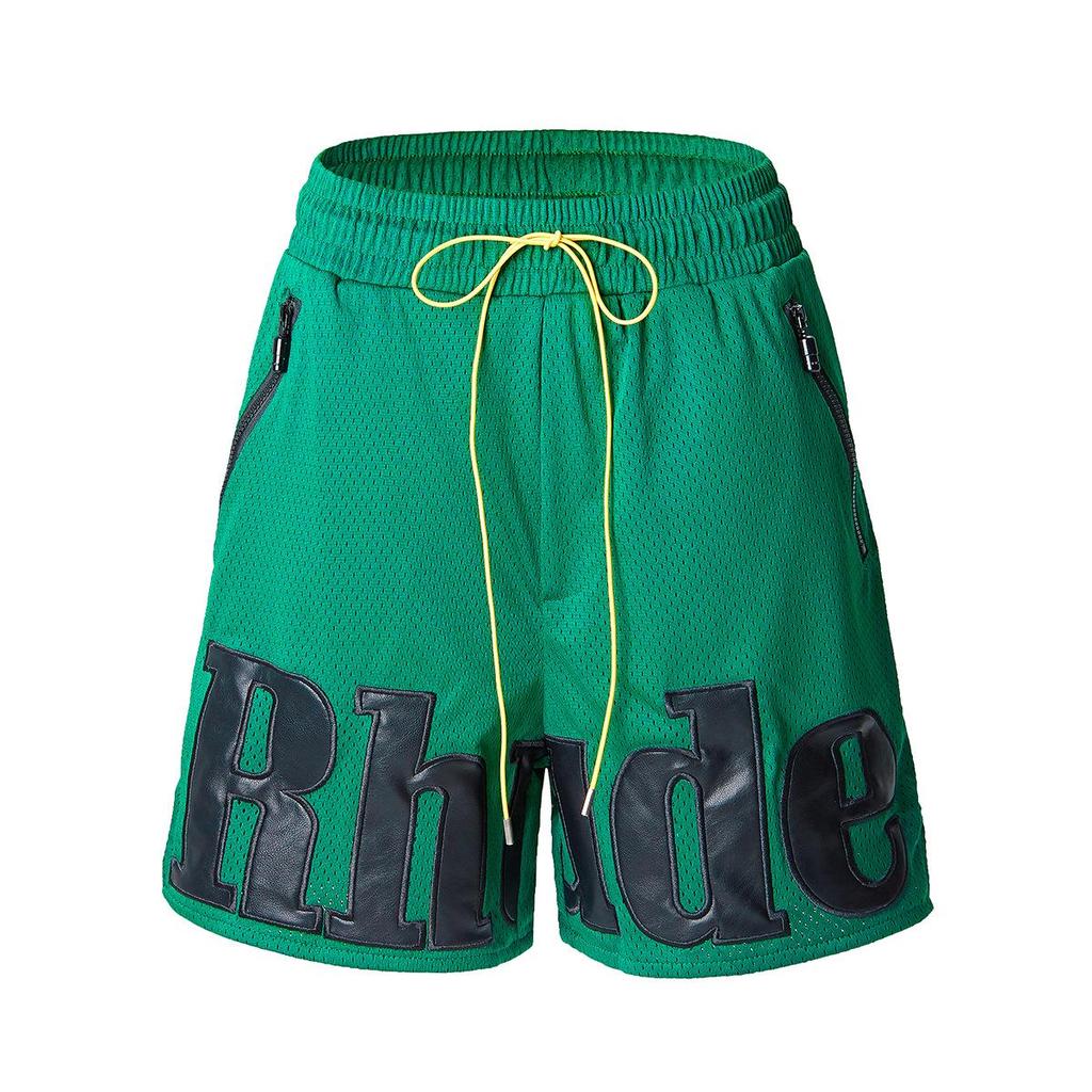 RHUDE Retro Marlboro Patchwork Striped Men's Five-Point Sports Shorts