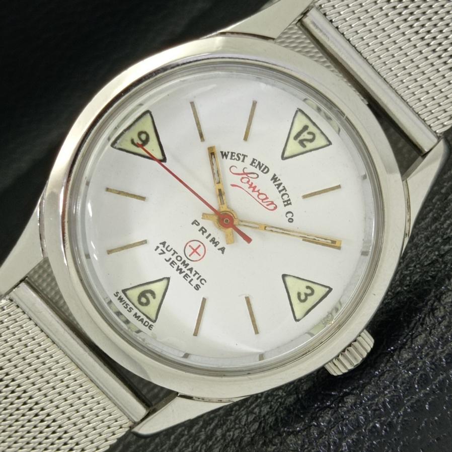 

ШВЕЙЦАРСКИЕ МУЖСКИЕ ЧАСЫ WEST END С БЕЛЫМ ЦИФЕРБЛАТОМ CO SOWAR PRIMA АВТОМАТИЧЕСКИЕ ЧАСЫ a426044-2 R1029-a426044