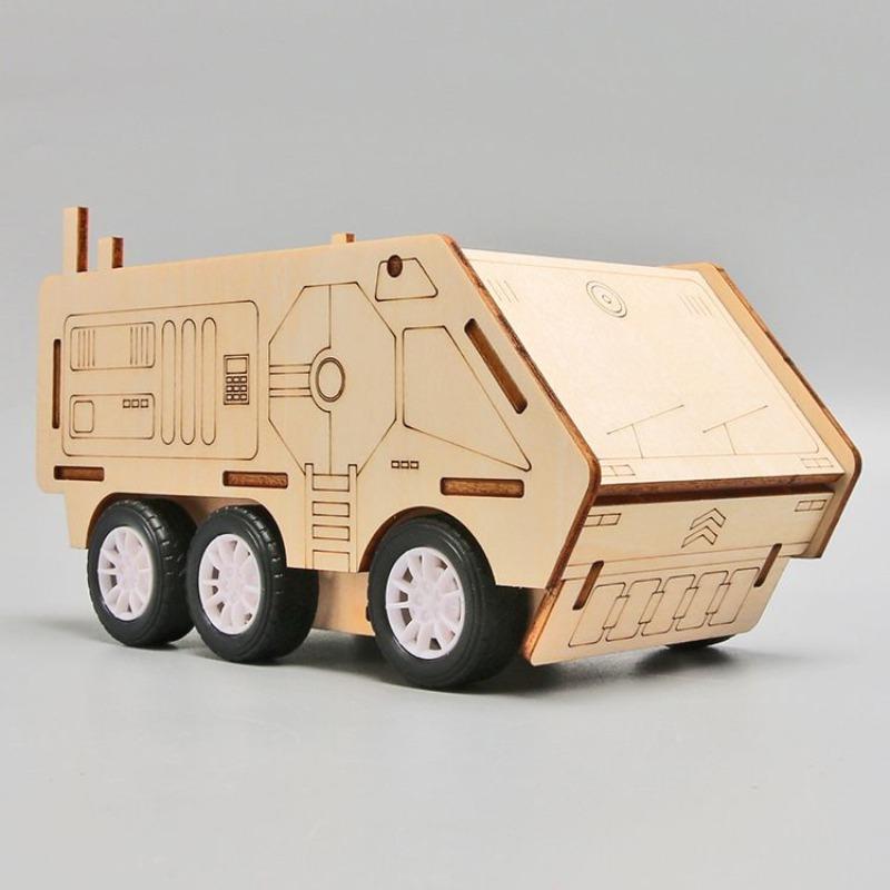 3D wooden DIY science toys, children's DIY assembly models by hand, educational science experiment toys and children's gifts