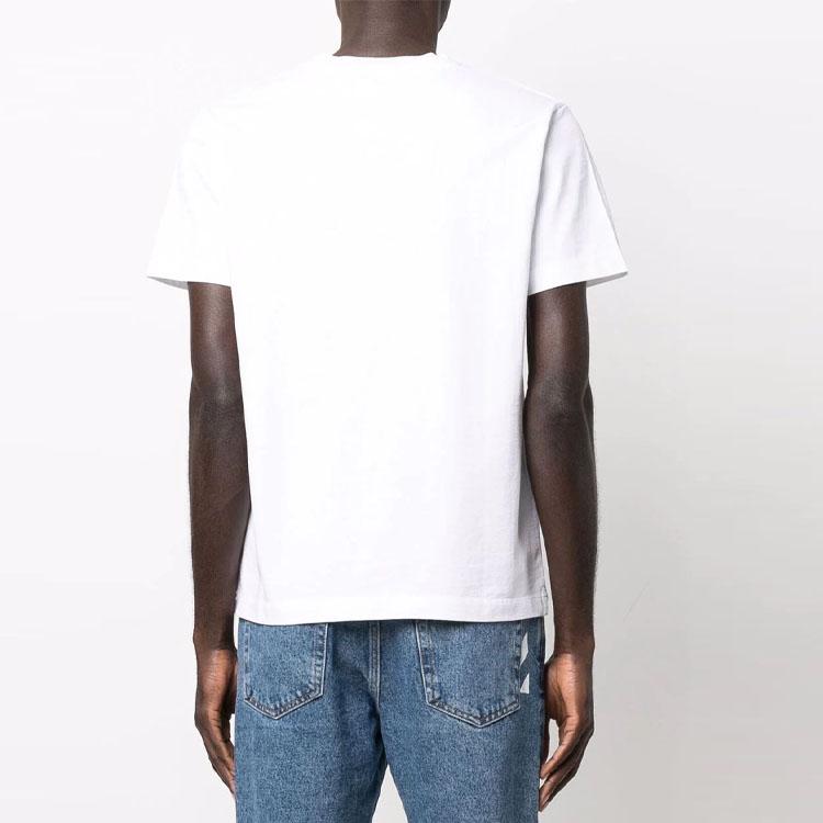 Off-White For All Slim Fit T-shirt White Men Streetwear OMAA027C99JER0090110