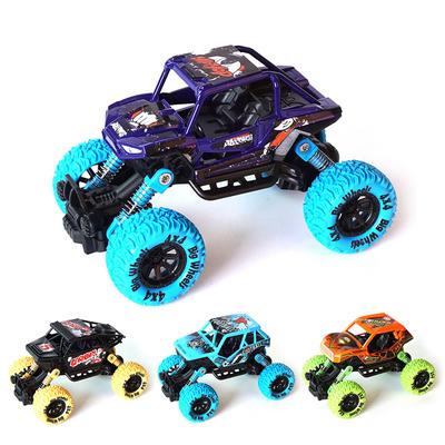 Mini Resistant Super Shock Absorber Off-Road Vehicle Children Climbing Pullback Double-Drive Toy