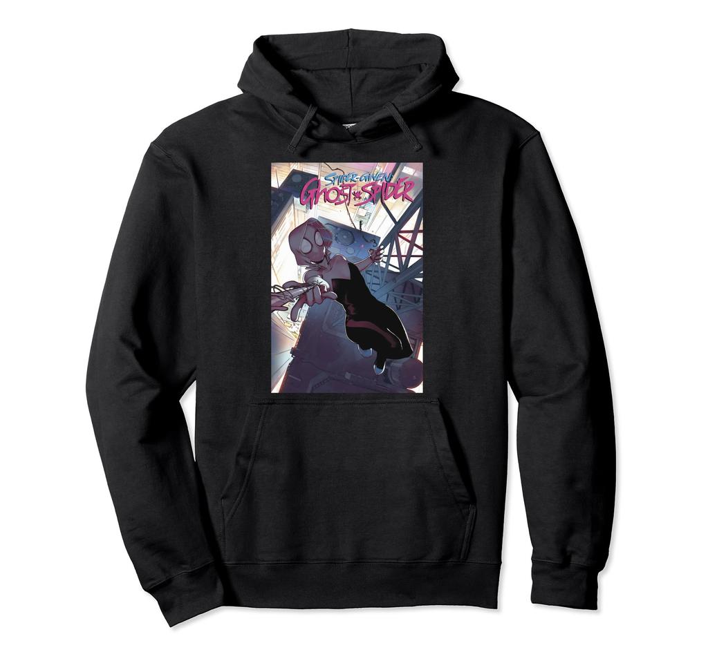 Marvel Comixology Ghost-Spider #5 Comic Book Cover Hoodie