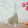 Decorative Giraffe Statuette, Collectible Figurine, Abstract Sculpture, Table Ornament for