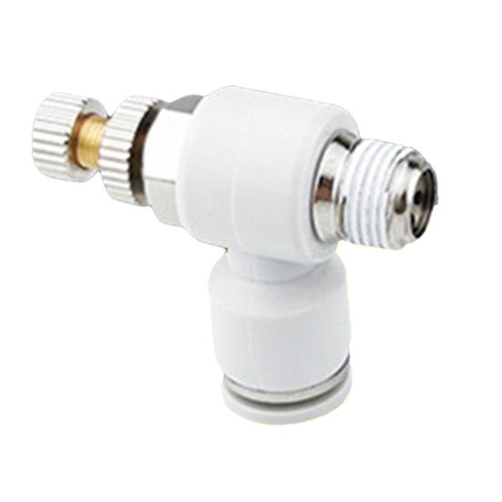 SL8 Throttle Valve Air Flow Speed Controller Hose Pneumatic Quick Connector