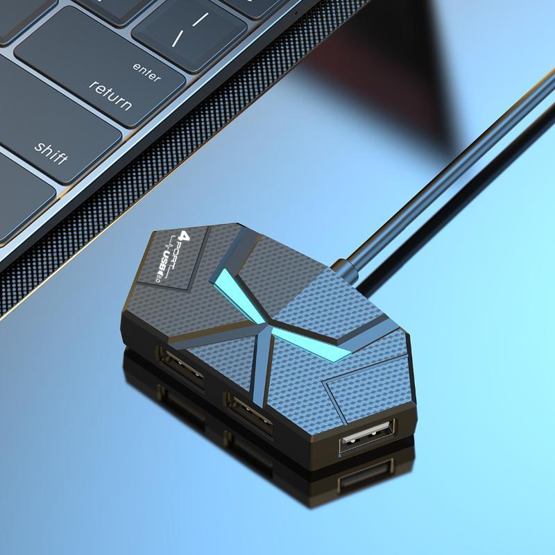 4/7 Ports Usb 3.0 Hub 5Gbps Usb Docking Station Usb Hub Usb Splitter Otg Adapter With Type C Power Port For Pc Laptop