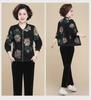 2023 Spring/Summer Loose Chiffon Sun Protection Jacket for Middle-aged and Elderly Women