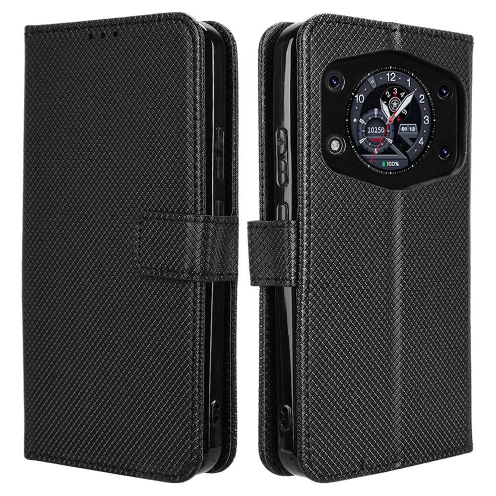 For Cubot A30 Case PU Leather Diamond Texture Wallet Phone Cover