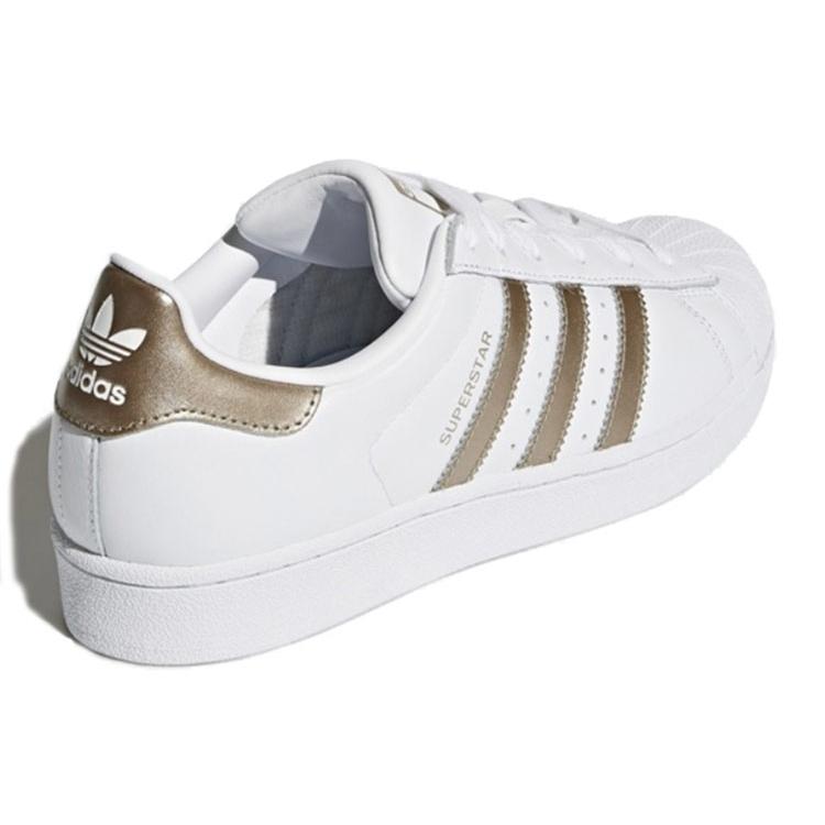 Adidas Damen Superstar 'Weiß Metallic' Damen CG5463
