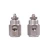 Stainless Steel Low-Pressure Fan-Shaped Air Atomizing Nozzle for Dust Removal and Humidification.