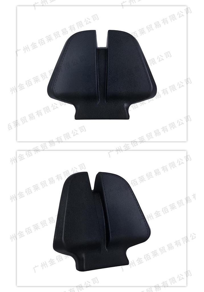 Zongshen 368G PU Leather & Aluminum Rear Backrest – No-Damage Install for Passenger Waist Support