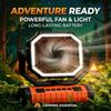 20000mAh Outdoor Tent Fans Multi-functional Travel Fans Multi-Functional Portable Camping Fan  Trip