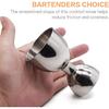 Bell Jigger Stainless Steel Bar Tool,Double head wine measuring device, Cocktail Measuring Jigger, Stainless Steel Measuring Tool for Bartenders With