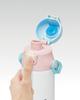 Skater Stainless Steel Water Bottle for Direct Sumikko for Kids, Drinking, 580ml, Gurashi, Girls, SDC6N-A