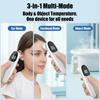 Medical Grade Infrared Thermometer USB Rechargeable Accurate Forehead Ear Temperature Measurement for Home Fever Monitor